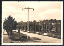 AK Gotenhafen / Gdynia, Strandpromenade mit Blick auf den Steinberg 1941 