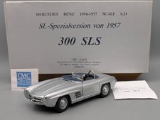 Modellautos 1:24 CMC Mercedes Benz 300 SLS Spezialversion von 1957 mit OVP