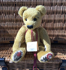 "MacThistle" OOAK Teddybär