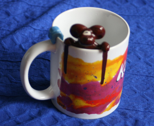 Kaffeebecher diddl komm - kaffeebecher,