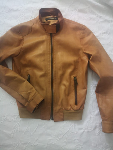 Golden goose leder blouson - golden,