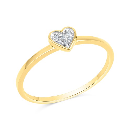 Diamonds ellen 585 ring - diamonds, by