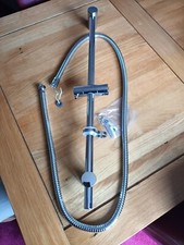 VADO Gleitschienen-Set für Dusche 1,5m Schlauch Gleitschiene Stange WG-Neptunekit-C/P