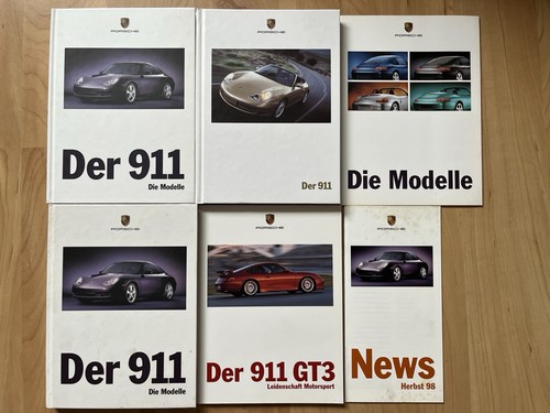 Konvolut prospekte porsche - porsche, 911
