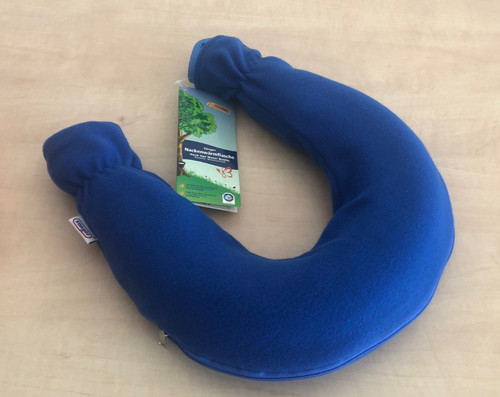 Nacken wärmflasche mit blauem - mit,