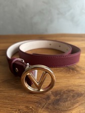 Valentino gürtel burgunderrot - valentino,