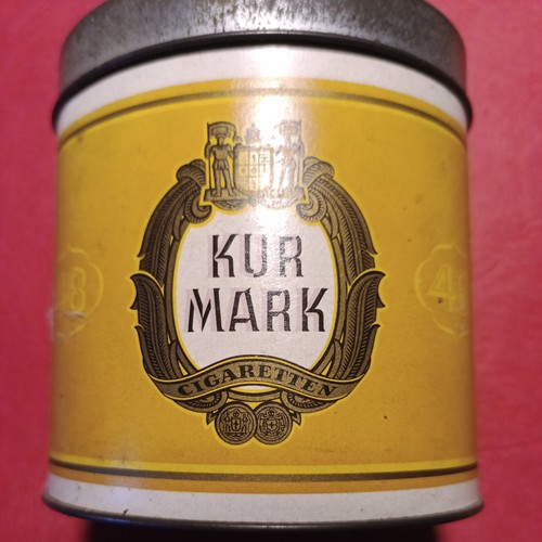 Zigaretten dose aus blech - dose,