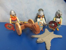 3 x Wikinger  Figuren Rammbock