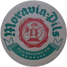 ALTER BIERDECKEL Bill-Brauerei