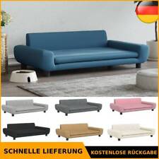 Hundebett Hundekissen Hundesofa Hundecouch Haustierbett Creme Samt vidaXL