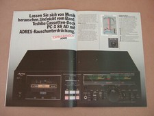 Toshiba/ Aurex HiFi Prospekt