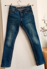 pepperts! teens Jeans Gr. 140 blau Hose mit Elasthan