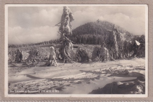 Ansichtskarte zittauer gebirge - ansichtskarte,