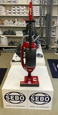 SEBO STAUBSAUGER FELIX PREMIUM ROT mit Teppichbürste ET 1 und 8 Staubbeutel