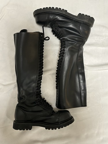 Undercover leder stiefel - leder,