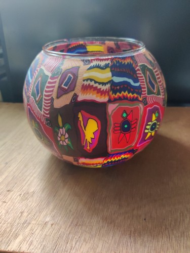 Leuchtglas teelicht - leuchtglas,,