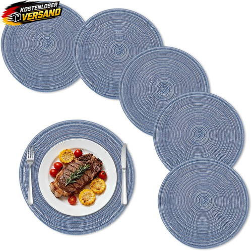 Runde tischsets 30cm flecken - runde,