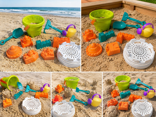 Sandspielzeug set teilig - sandspielzeug, 11-teilig