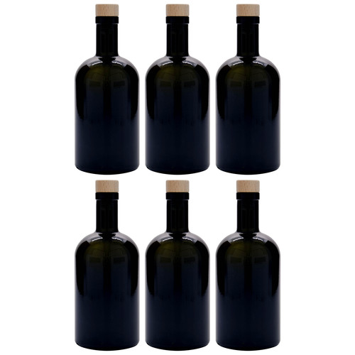 500ml glasflasche - 6x,