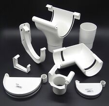 Marley Dachrinne Kunststoff halbrund DN 53/75/100/105/125/150 - Weiß / RAL 9016