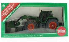 SIKU 3554 FENDT Favorit 714 Vario Traktor mit Schaufellader smaragdgrün 1:32 Neu