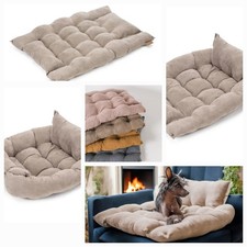 Hundematte Hundekissen samtweich mit 3 verschiedenen Liegemöglichkeiten 6 Farben