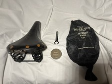 Biete neuwertigen Brooks Flyer sattel in schwarz mit Schutzhülle und Pflegeset