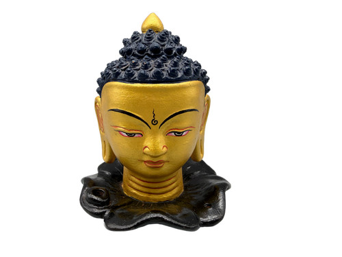 Incense burner buddha head - burner,
