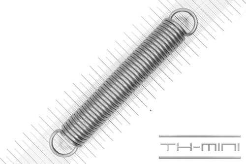 Zug feder 3mm haken öse - haken,