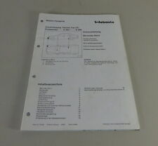 Einbauanleitung Webasto Standheizung Thermo Top Z/C für Mercedes W202 von 9/1997