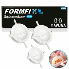 FORMFIX Maultaschen Former Nudelformer Ravioliformer Teigtaschen Form [3er Set]