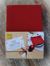 ★ 4 er SET STOFFSERVIETTEN