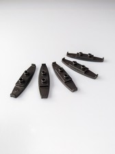 5x Playmobil® RC Eisenbahn Schienen Gleis VERBINDER LANG Ersatzteil Bundle