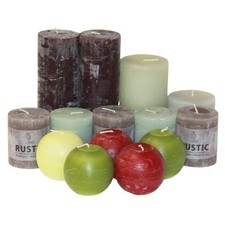 Gala Rustic Kerzen Mischpaket