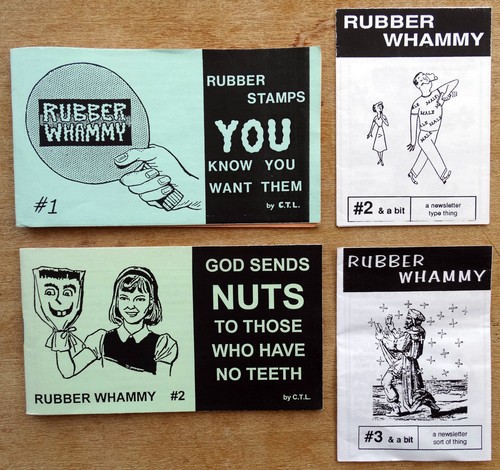 Rubber whammy fanzines - rubber,