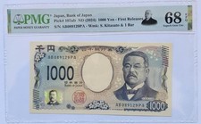 Japan Banknote. 1000 Yen 2024