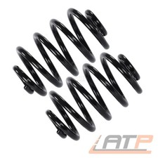 2x FEDER FEDERN FAHRWERKSFEDER FAHRWERKSFEDERN HINTEN FÜR RENAULT CLIO 2 BJ 98-