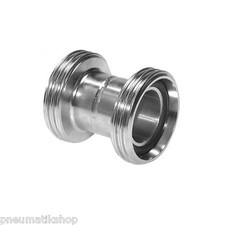 Doppelnippel mit Rundgewinde (Milchgewinde), DIN 11852, Kupplung, Verschraubung