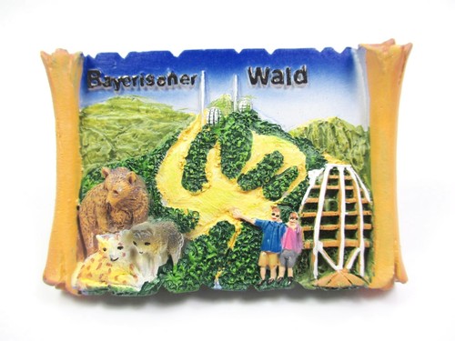 Bayrischer wald poly magnet - wald,