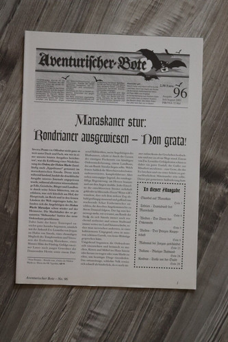 Dsa aventurischer bote nr - bote,