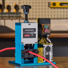 Creworks 180W Abisoliermaschine Kabelschälmaschine 1,5 bis 25mm Kabel Stahlblech