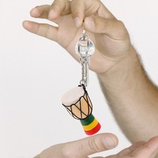  Musical Instrument Schlagzeug Schlüsselanhänger Tasche Trommelzubehör