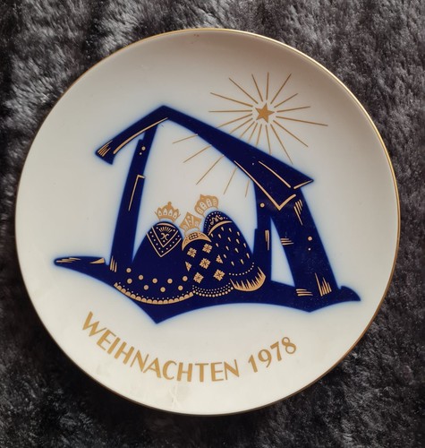 Kpm berlin weihnachtsteller - kpm,