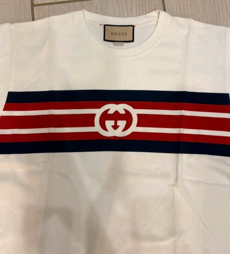 Gucci herren shirt - t-shirt, weiß