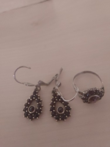 Antiker granat schmuck - granat,