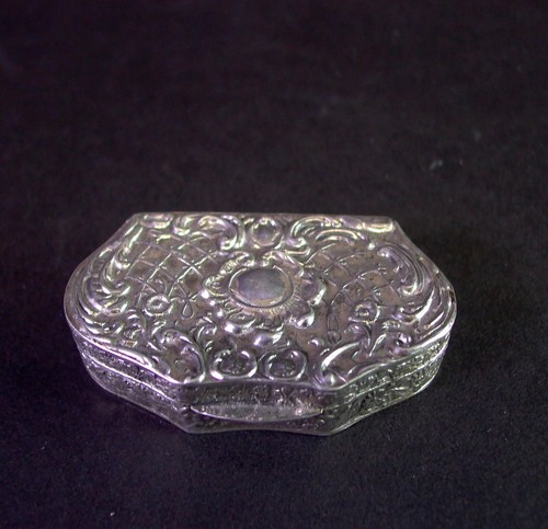 Edle 800er silber dose - -,