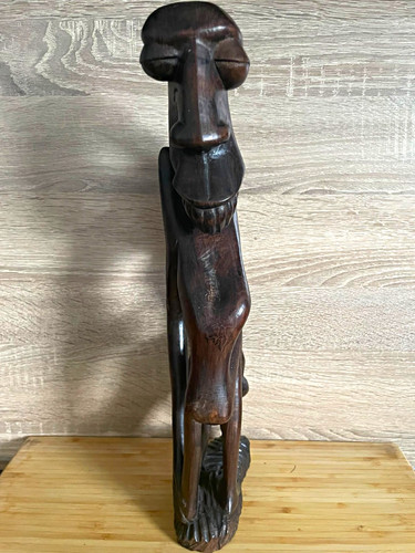 Afrikanische holzskulptur aus - holzskulptur,