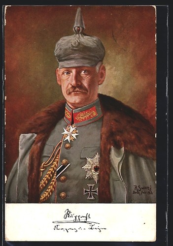 Künstler kronprinz - künstler-ak,