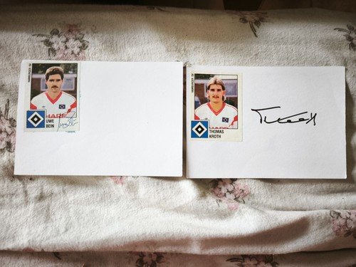 Signiertes autogrammkonvolut - signiertes,