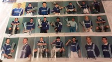 Schalke 04  14 x sign. Poster  UefaCup Sieger 1997- Auf Pappe Weihnachtsgeschenk